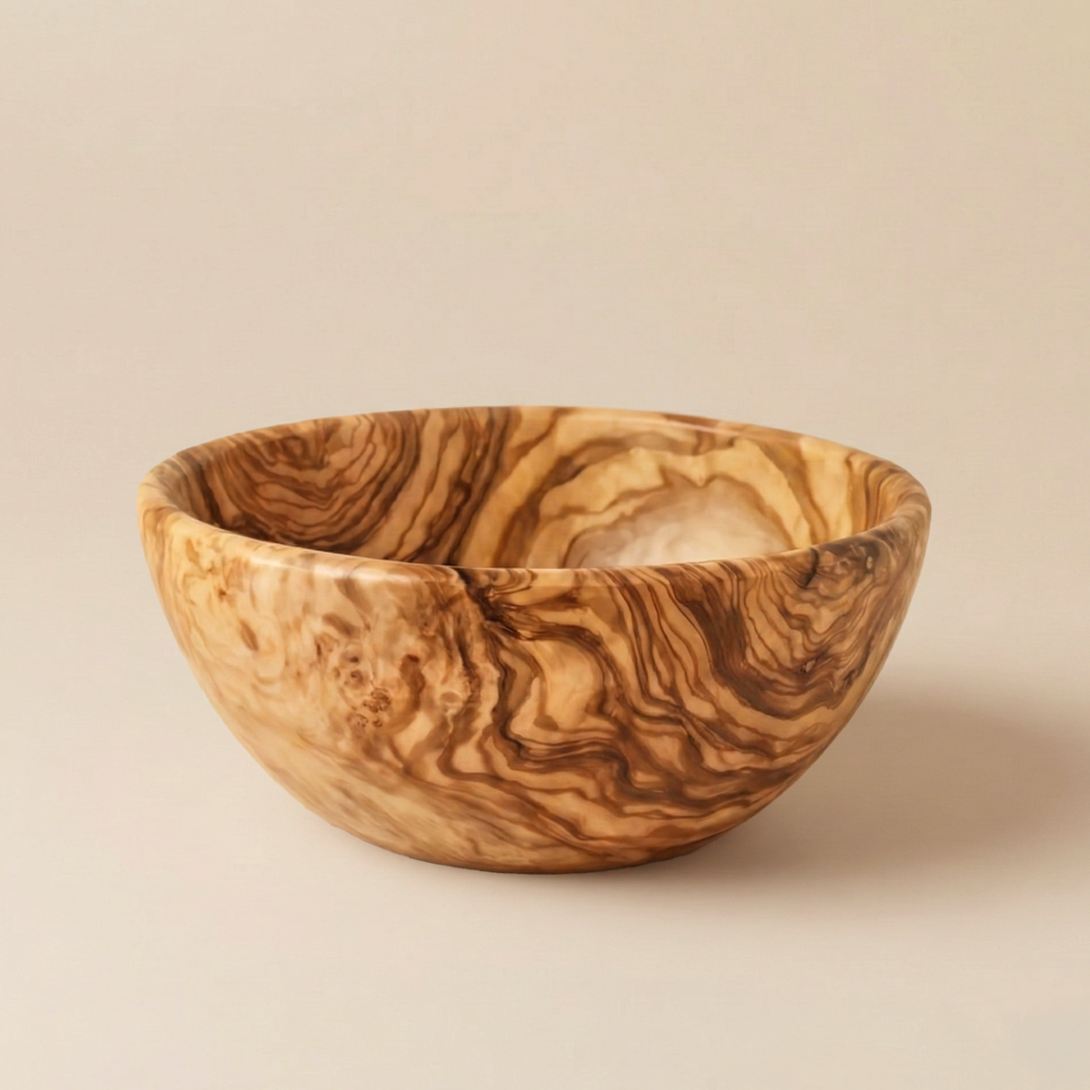 Olive Wood Salad Set