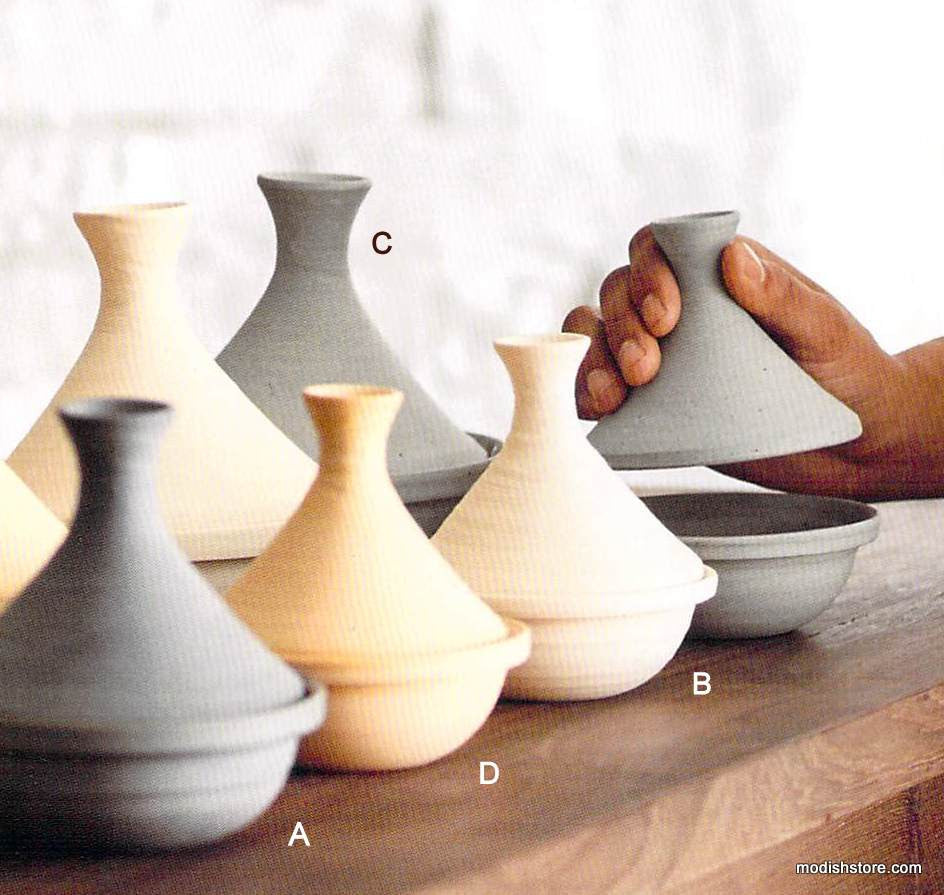 Safi Stoneware Low Bowls - Set Of 5