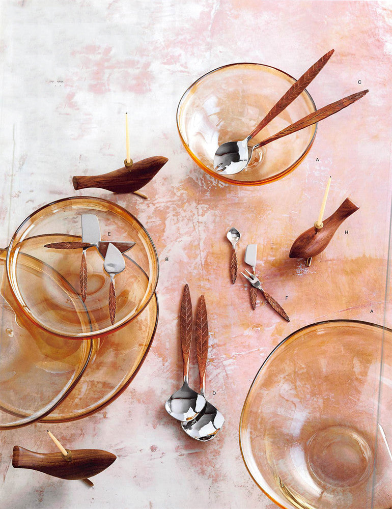 Forged Leaf Serveware