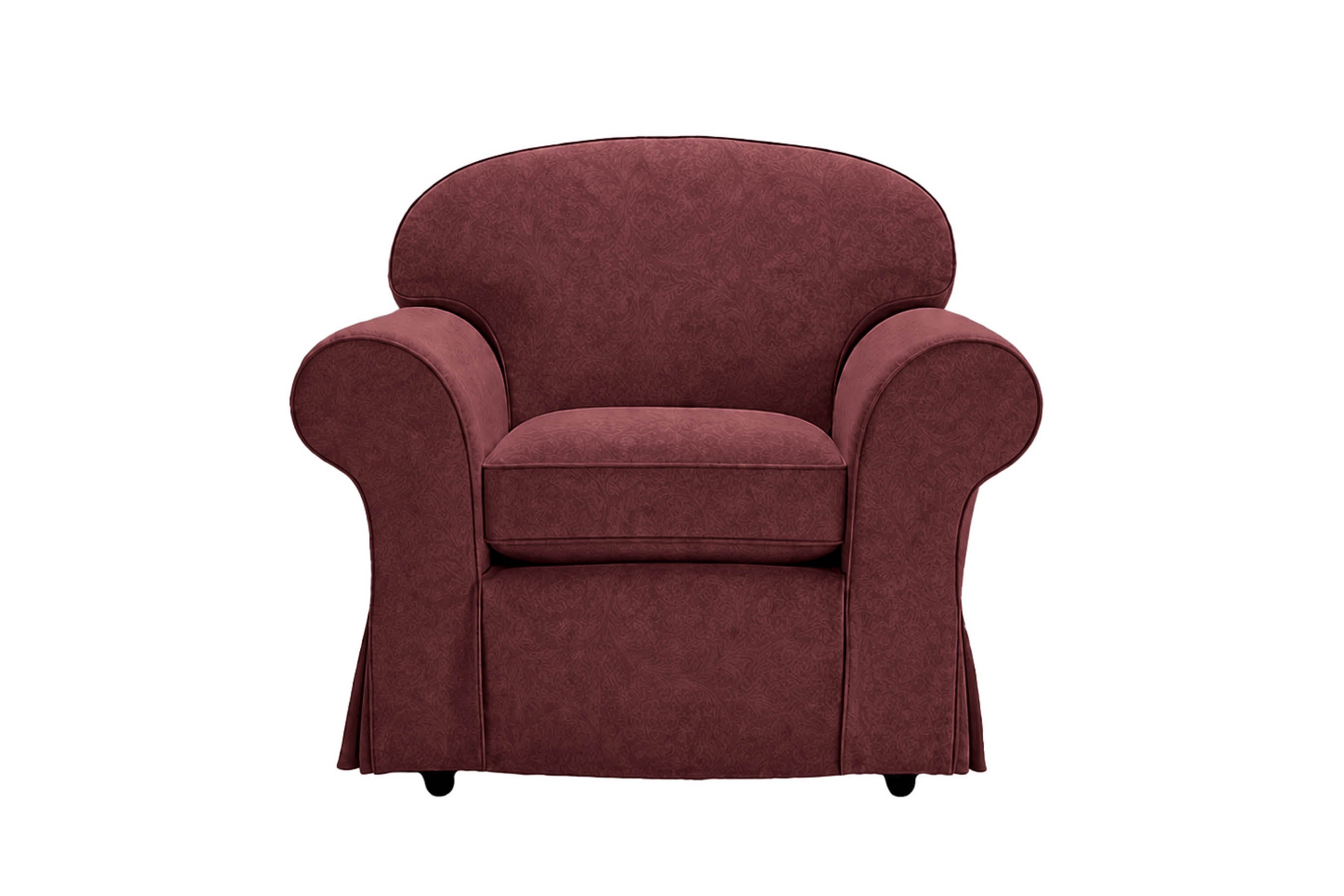 Madrid | Armchair | Kingston Burgundy