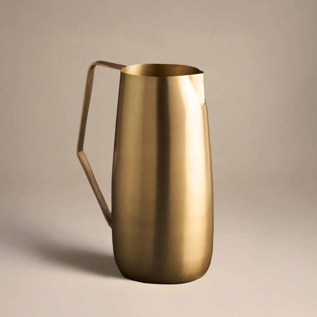 Artisan Brass Pitcher