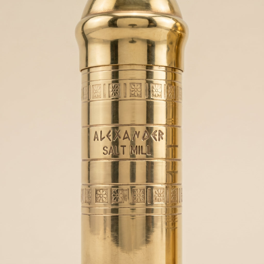 Brass Mills & Riser Set