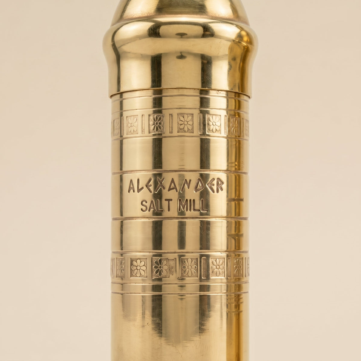 Brass Mills & Riser Set
