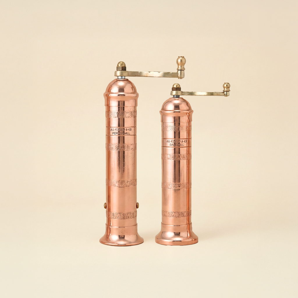 Brass & Copper Salt & Pepper Mills