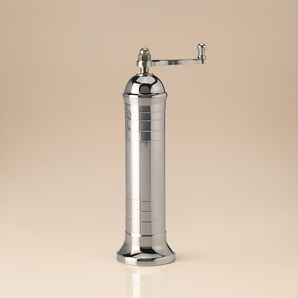 Brass & Chrome Salt & Pepper Mills