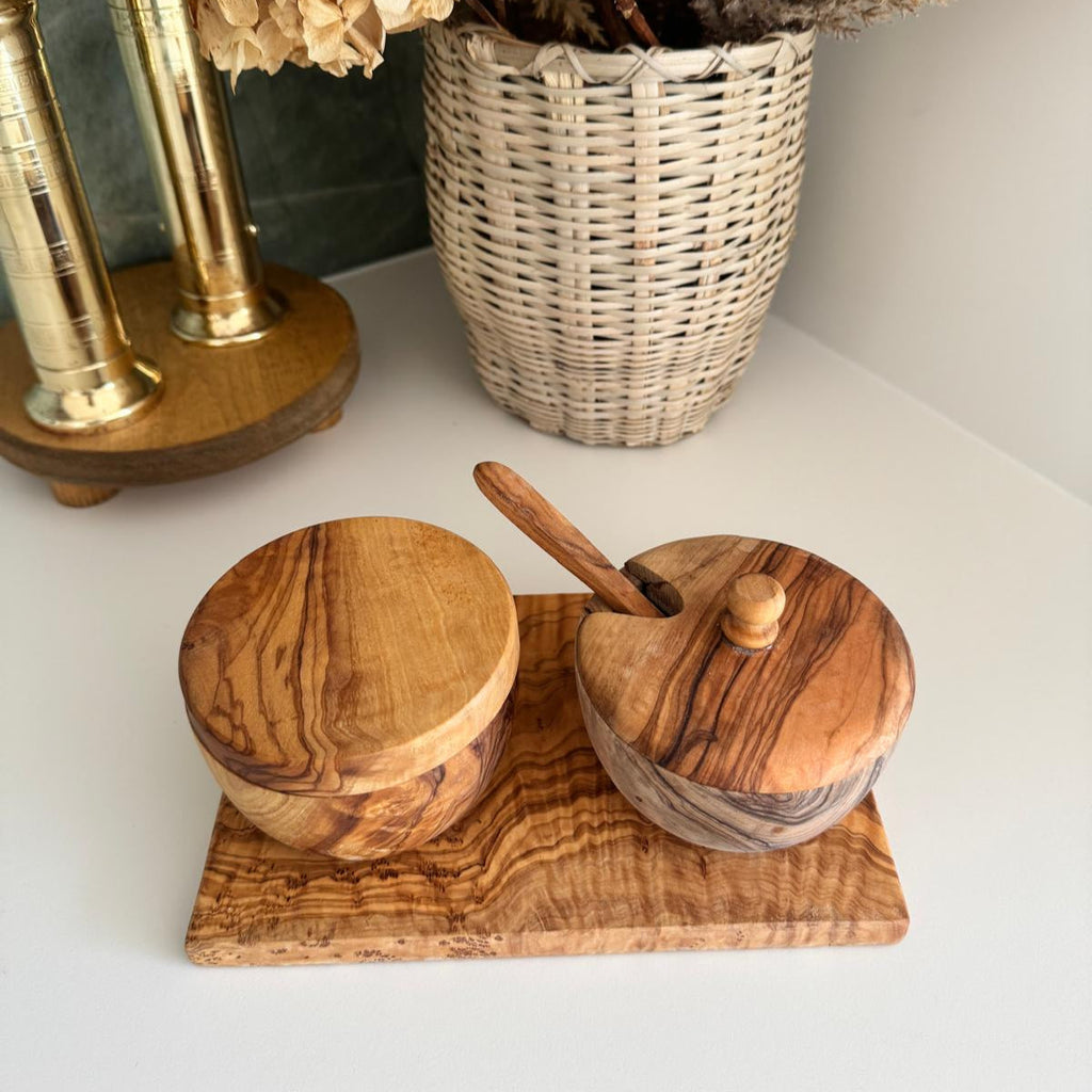 Sugar & Spice - Olive Wood Trio